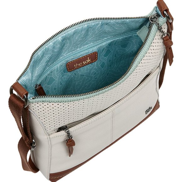 The Sak Iris Perforated Leather Crossbody Bag - Picture 3 of 8